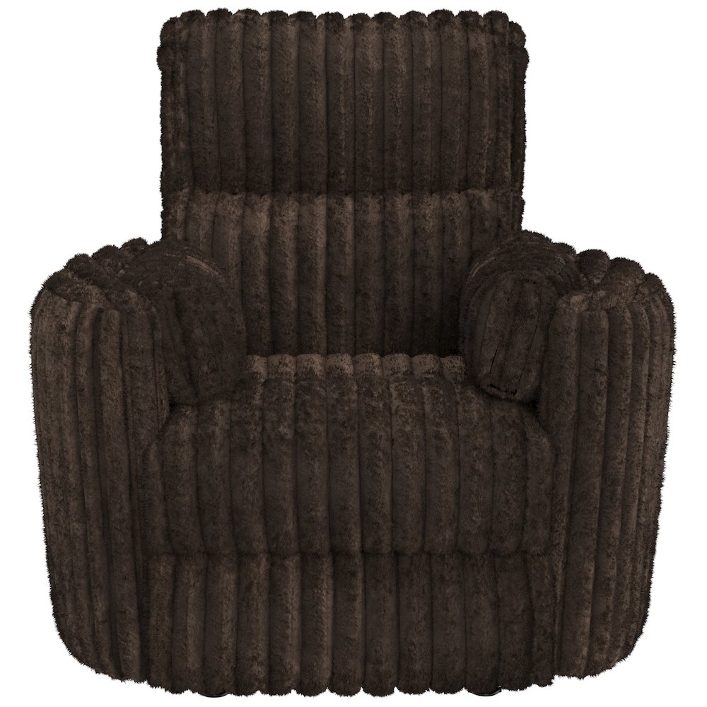 Daydream Power Rocker Recliner in Chocolate color. Picture 7