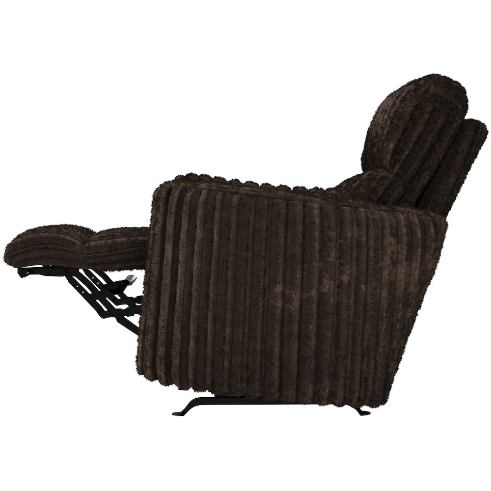 Daydream Power Rocker Recliner in Chocolate color. Picture 21