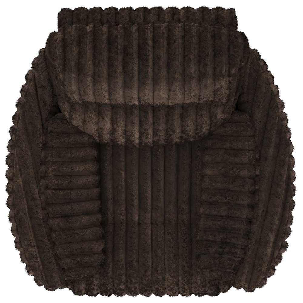 Daydream Power Rocker Recliner in Chocolate color. Picture 22