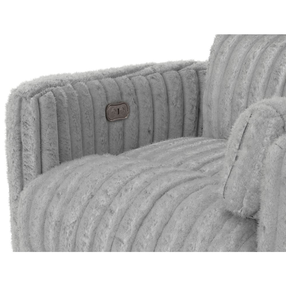 Daydream Power Rocker Recliner in Moonstruck color. Picture 11