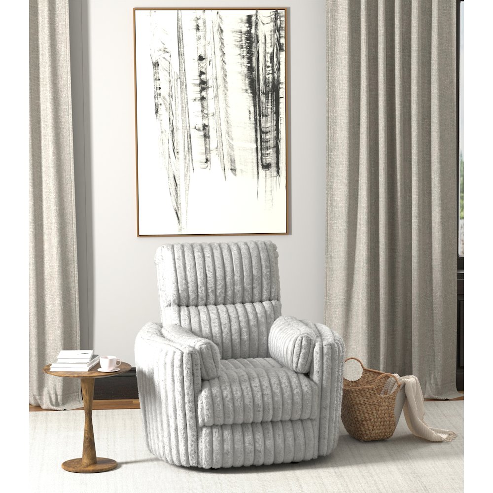 Daydream Power Rocker Recliner in Moonstruck color. Picture 12