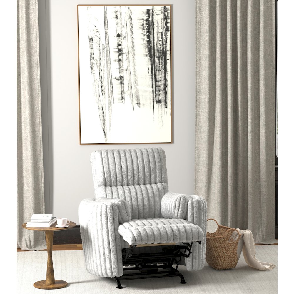 Daydream Power Rocker Recliner in Moonstruck color. Picture 22