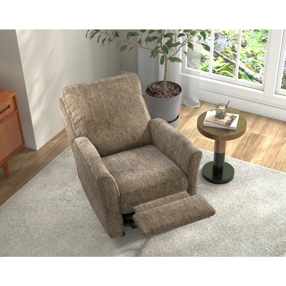 Belton Power Rocker Recliner in Sand color. Picture 12