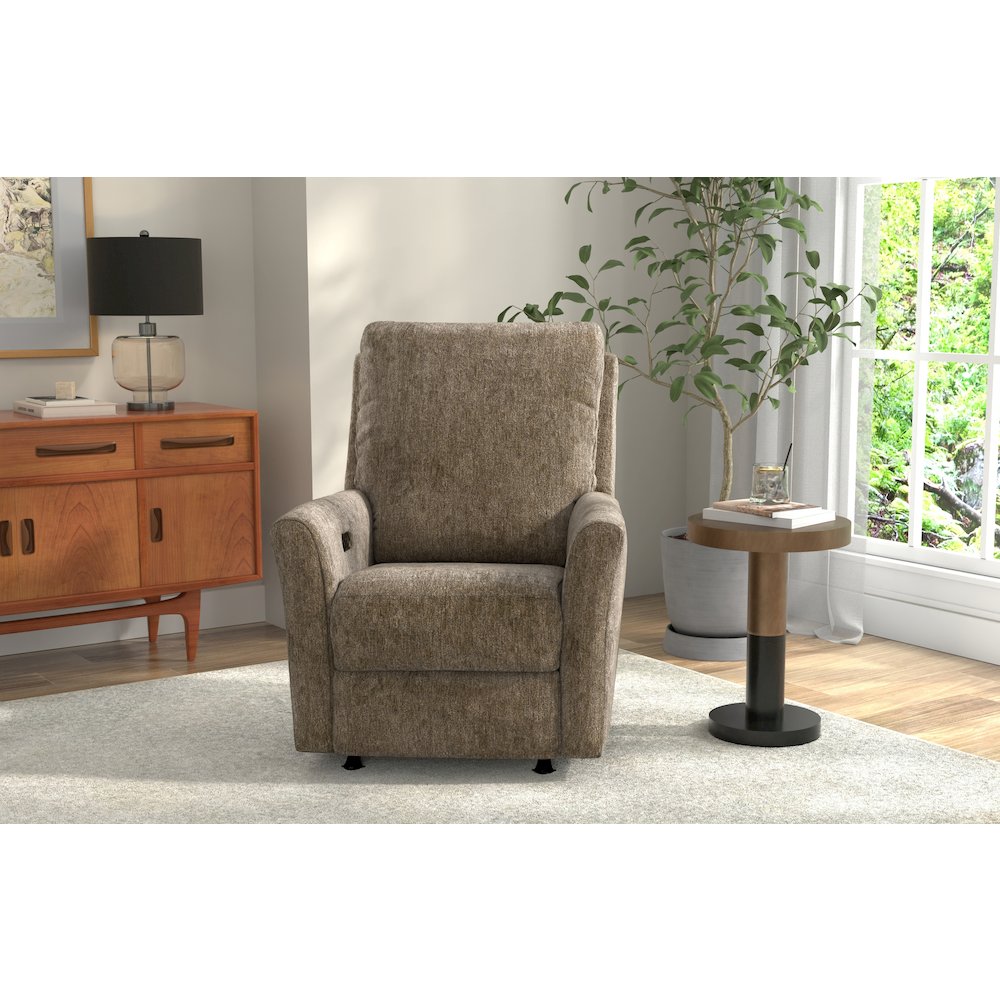 Belton Power Rocker Recliner in Sand color. Picture 14
