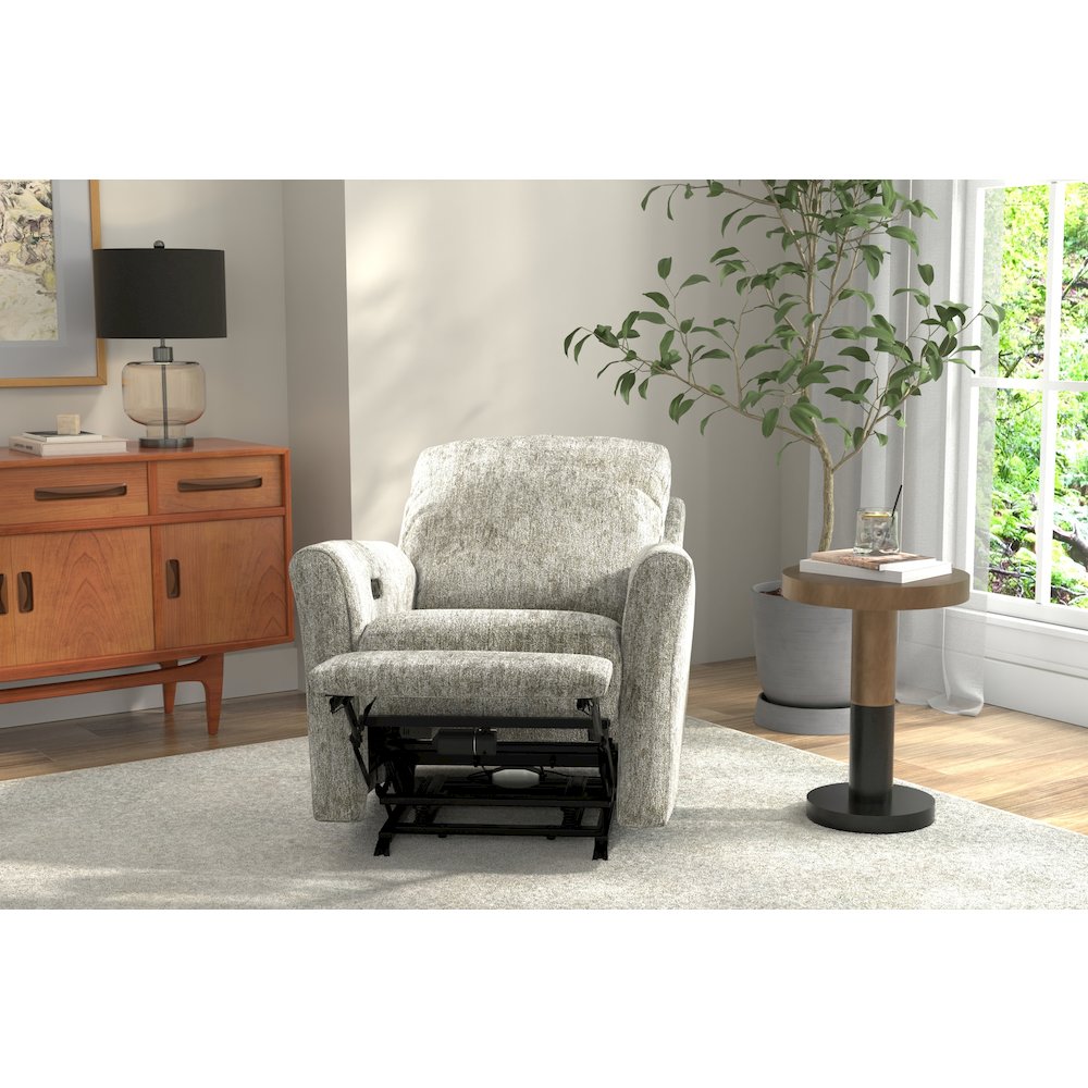 Belton Power Rocker Recliner in Stone color. Picture 11
