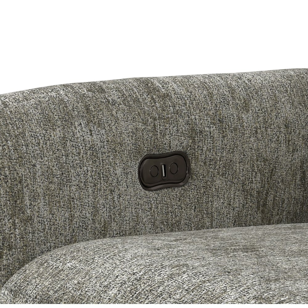 Belton Power Rocker Recliner in Stone color. Picture 14