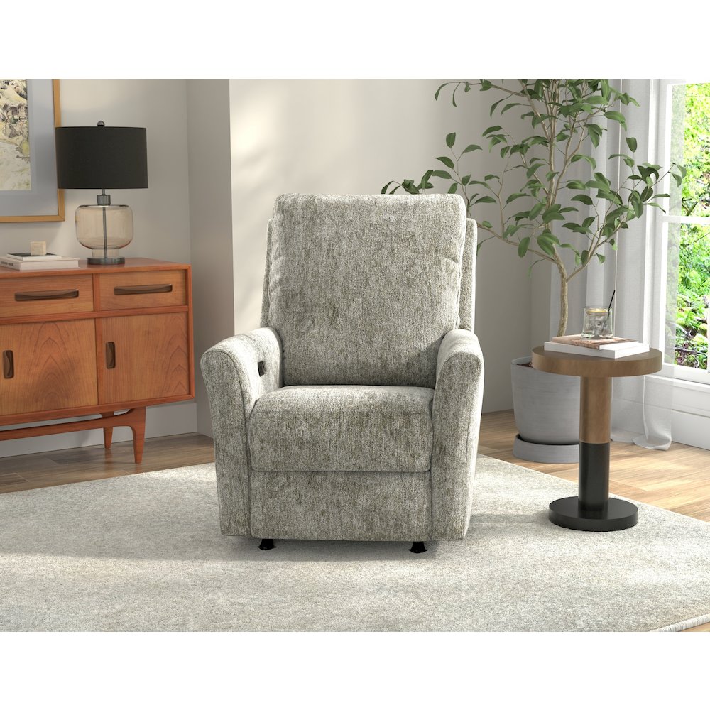 Belton Power Rocker Recliner in Stone color. Picture 15