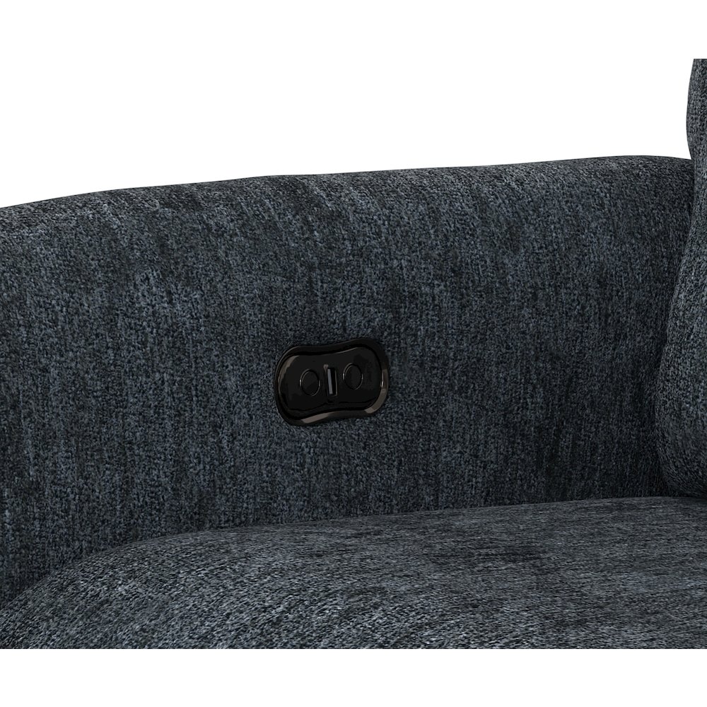 Belton Power Rocker Recliner in Mineral color. Picture 12
