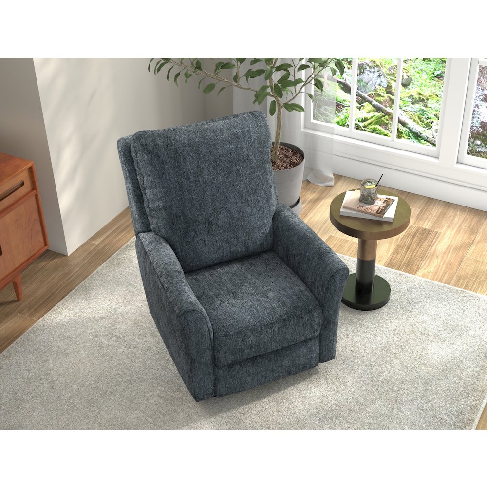 Belton Power Rocker Recliner in Mineral color. Picture 17