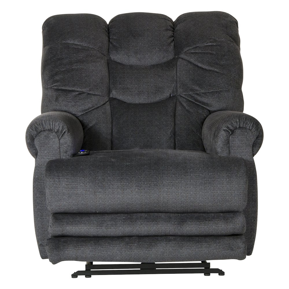 Malone Power Lay Flat Recliner with Extended Ottoman. Picture 2