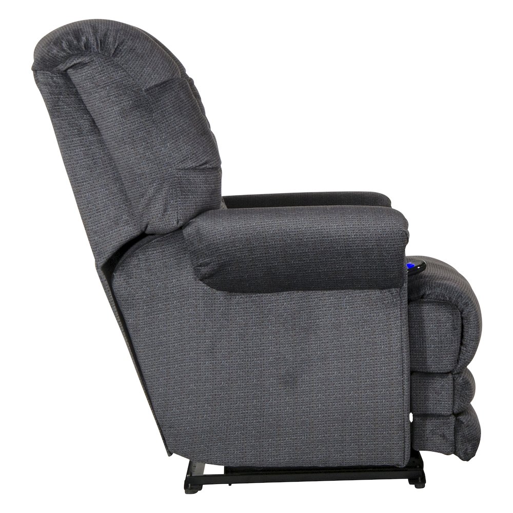 Malone Power Lay Flat Recliner with Extended Ottoman. Picture 6