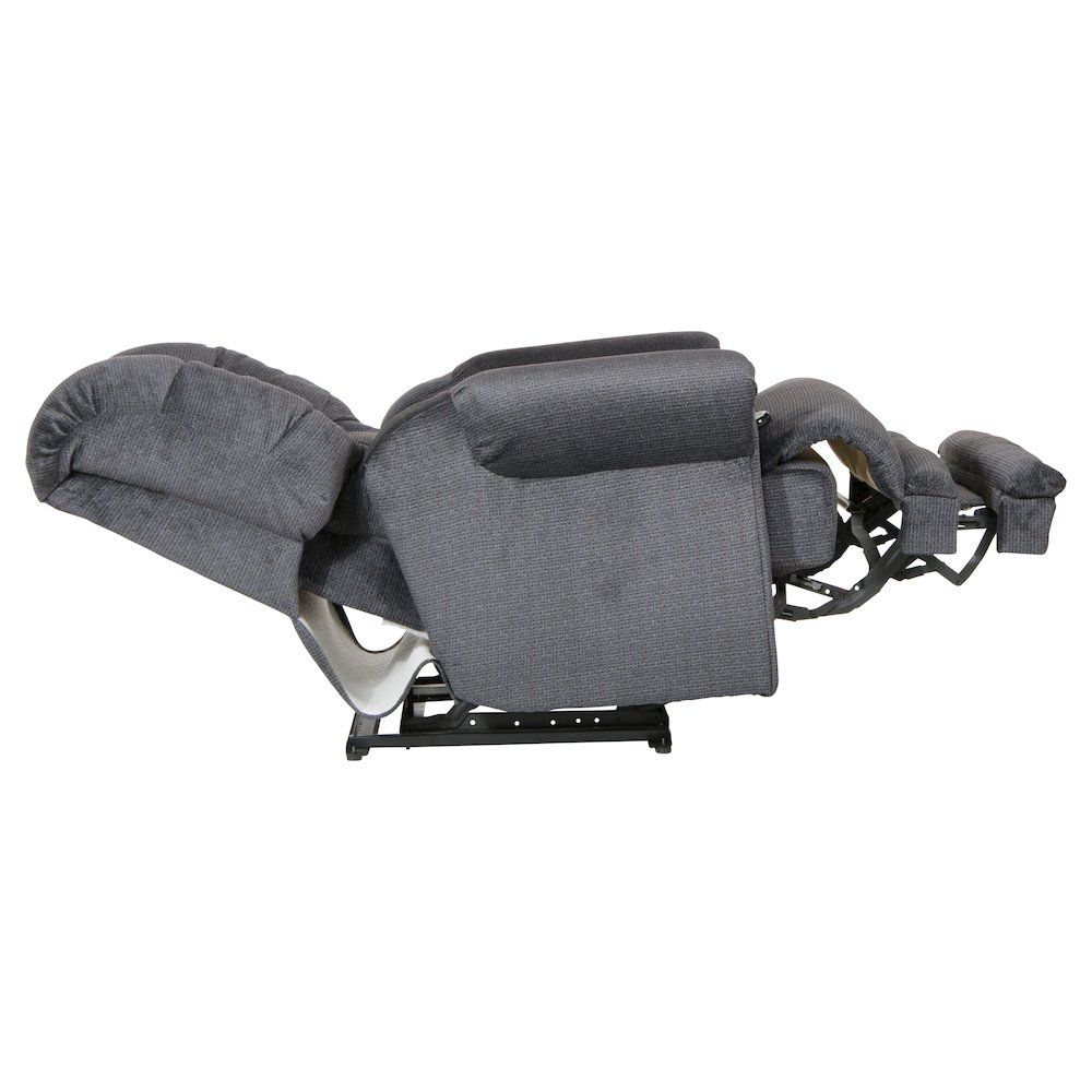 Malone Power Lay Flat Recliner with Extended Ottoman. Picture 5