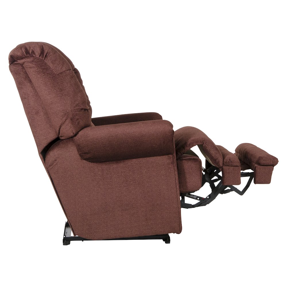 Malone Power Lay Flat Recliner with Extended Ottoman. Picture 5