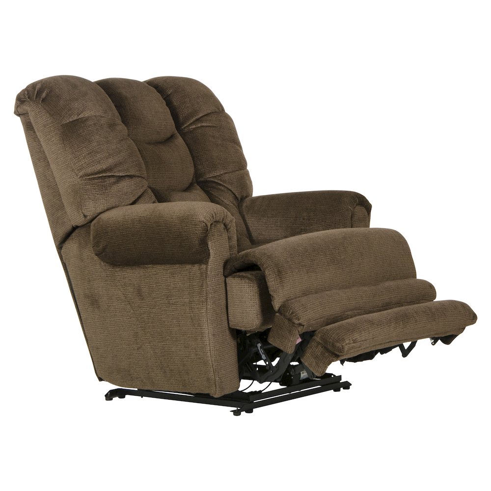 Malone Power Lay Flat Recliner with Extended Ottoman. Picture 2