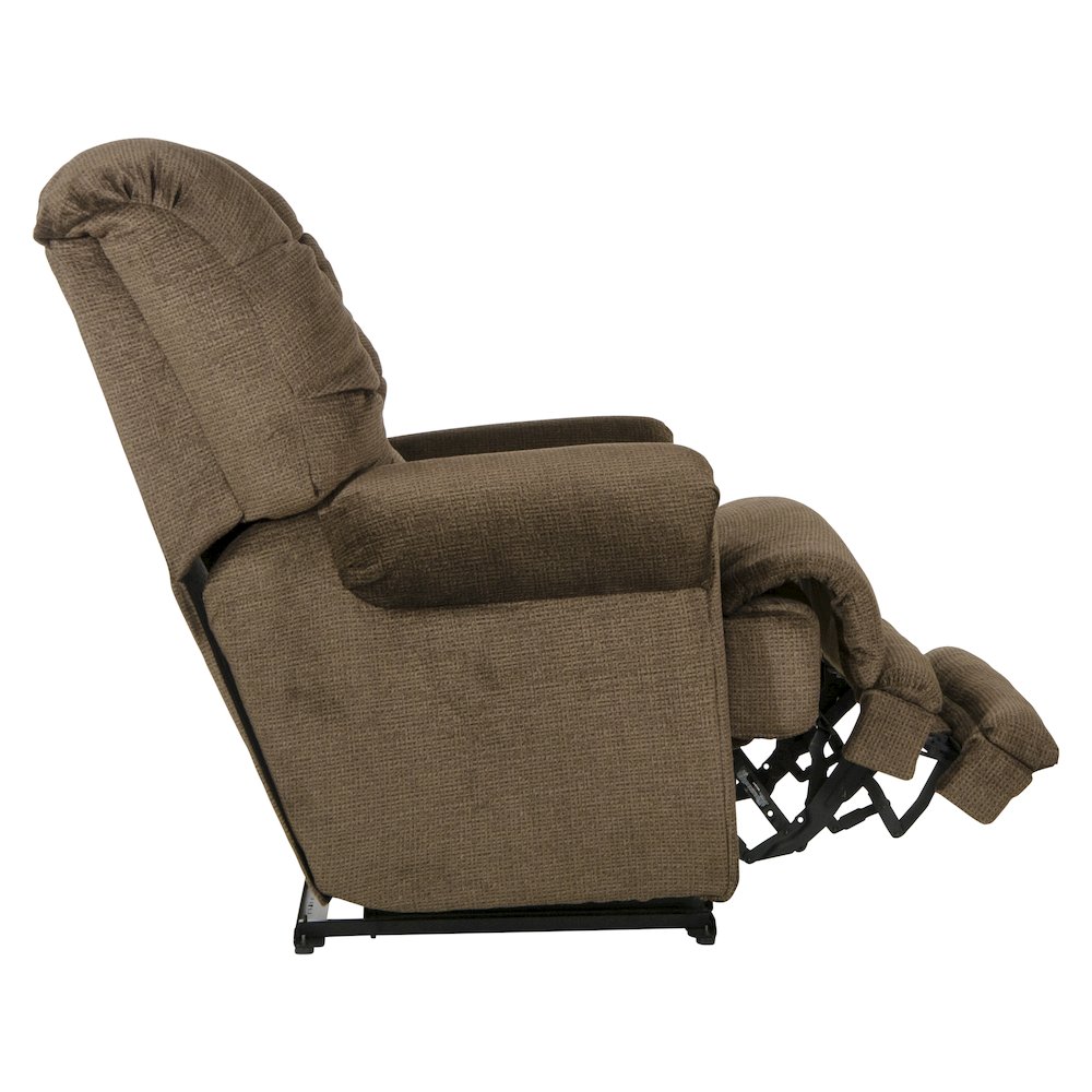 Malone Power Lay Flat Recliner with Extended Ottoman. Picture 6
