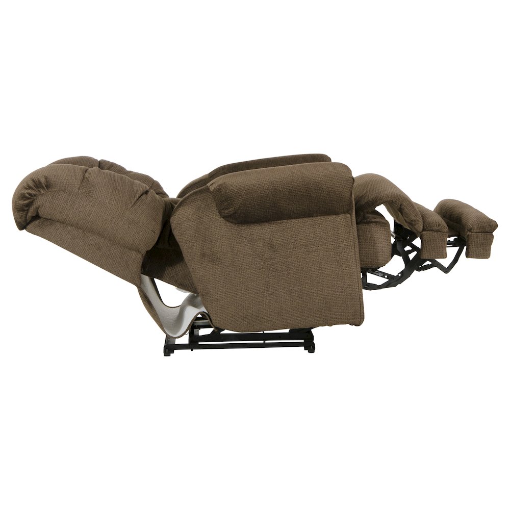 Malone Power Lay Flat Recliner with Extended Ottoman. Picture 8
