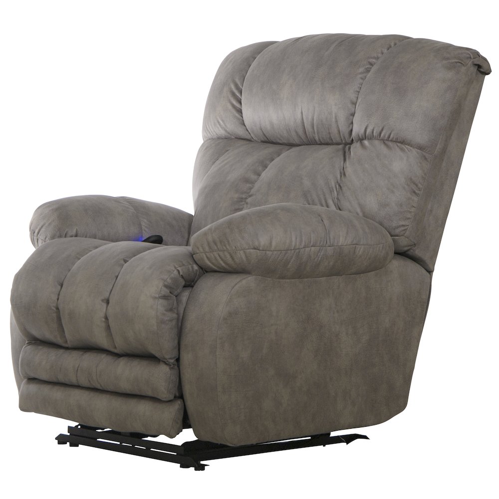 Dawkins Oversized Power Lay Flat Recliner with Extra Extension Footrest. Picture 3