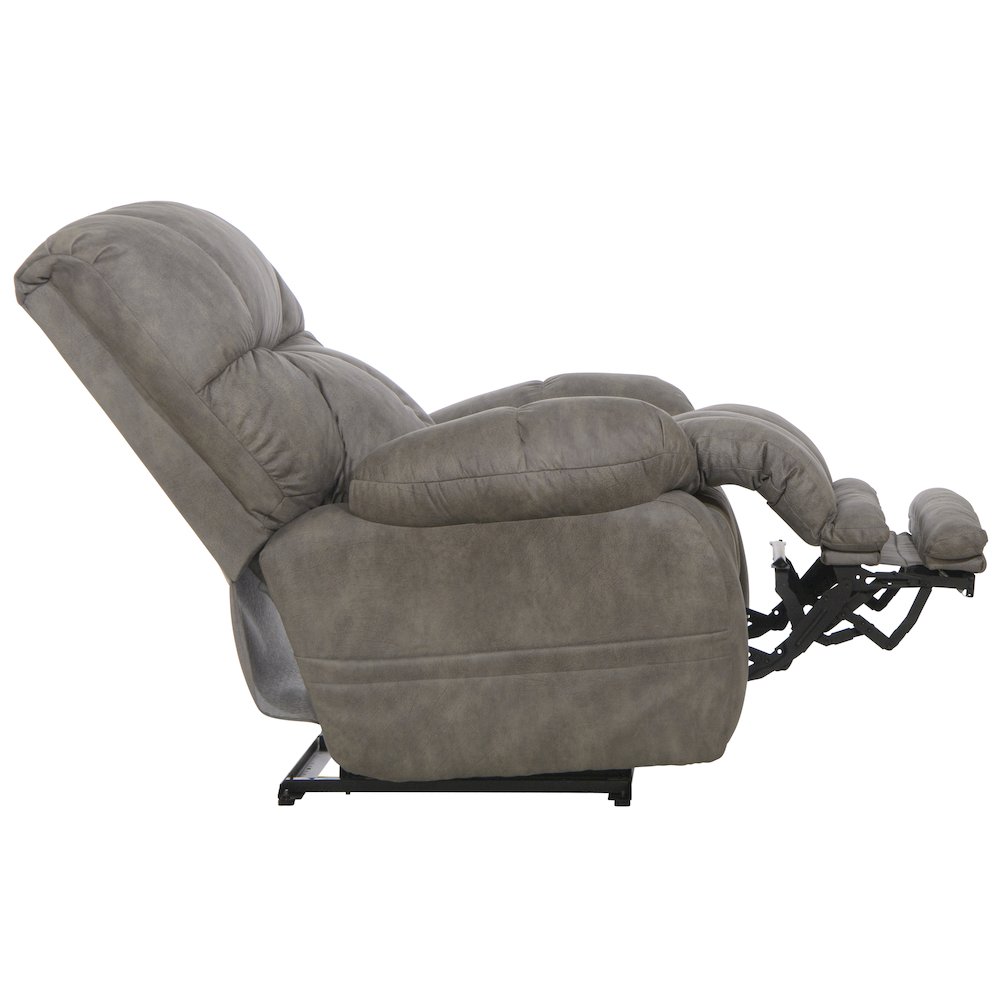 Dawkins Oversized Power Lay Flat Recliner with Extra Extension Footrest. Picture 6