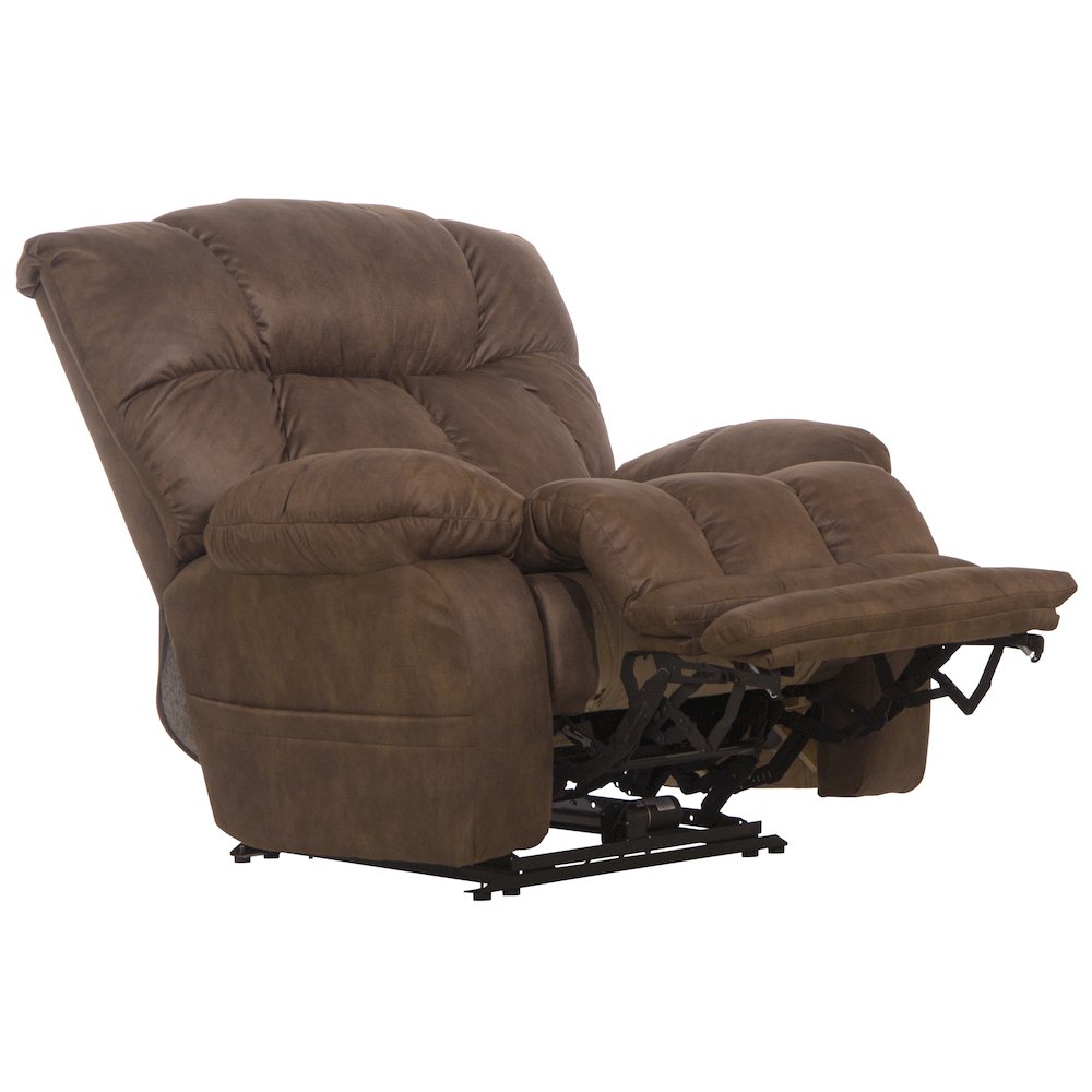Dawkins Oversized Power Lay Flat Recliner with Extra Extension Footrest. Picture 2
