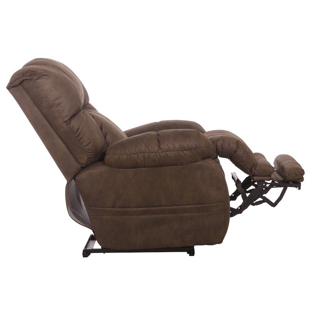 Dawkins Oversized Power Lay Flat Recliner with Extra Extension Footrest. Picture 7