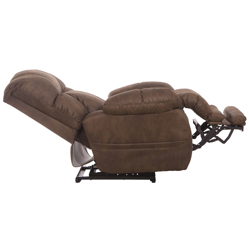 Dawkins Oversized Power Lay Flat Recliner with Extra Extension Footrest. Picture 8