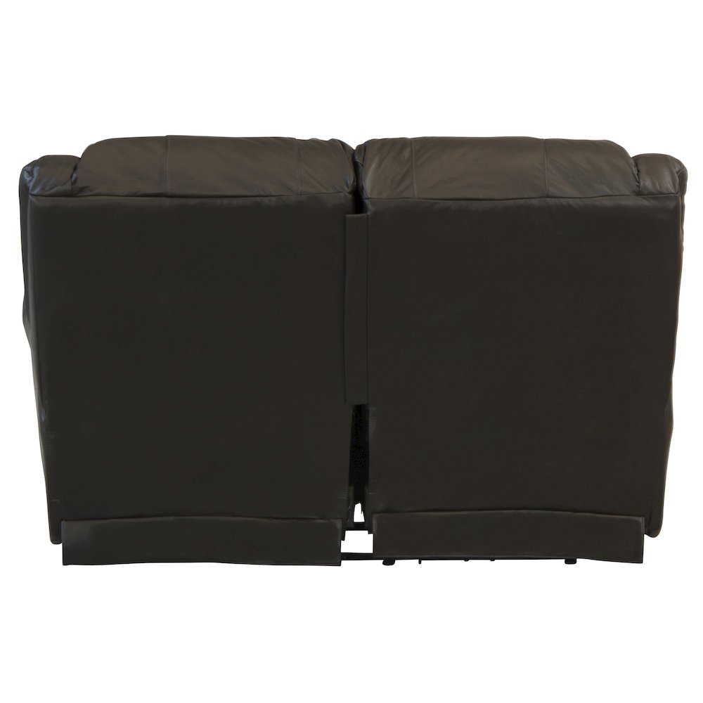 Transformer II Italian Leather Match Power Reclining Loveseat. Picture 4