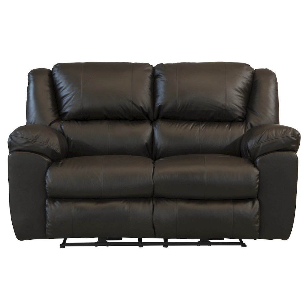 Transformer II Italian Leather Match Power Reclining Loveseat. Picture 5