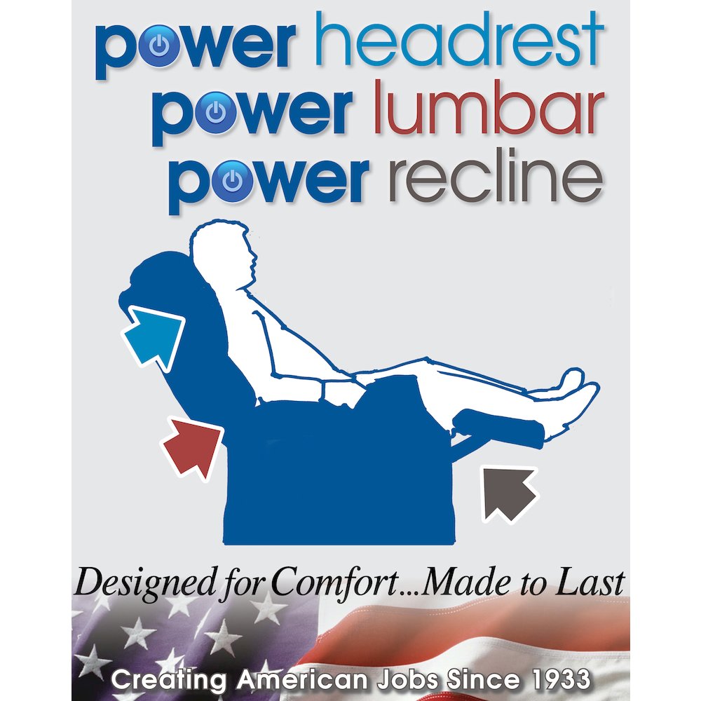 Zen Zero Gravity Power Recliner, Adjustable Headrest & Lumbar in Chocolate color. Picture 31