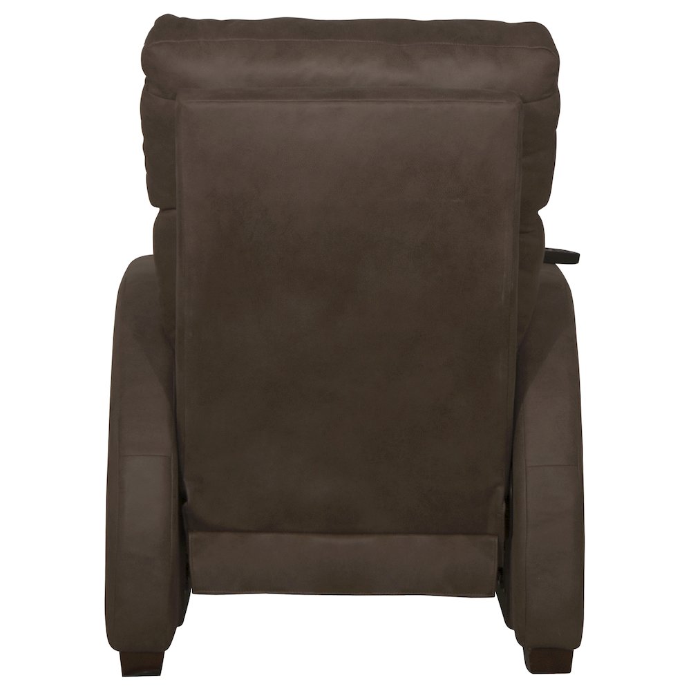 Relaxer Power Lay Flat Recliner with Power Adjustable Headrest and Lumbar. Picture 4