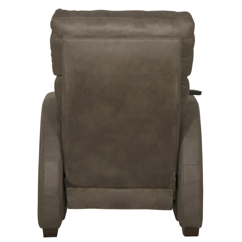 Relaxer Power Lay Flat Recliner with Power Adjustable Headrest and Lumbar. Picture 4