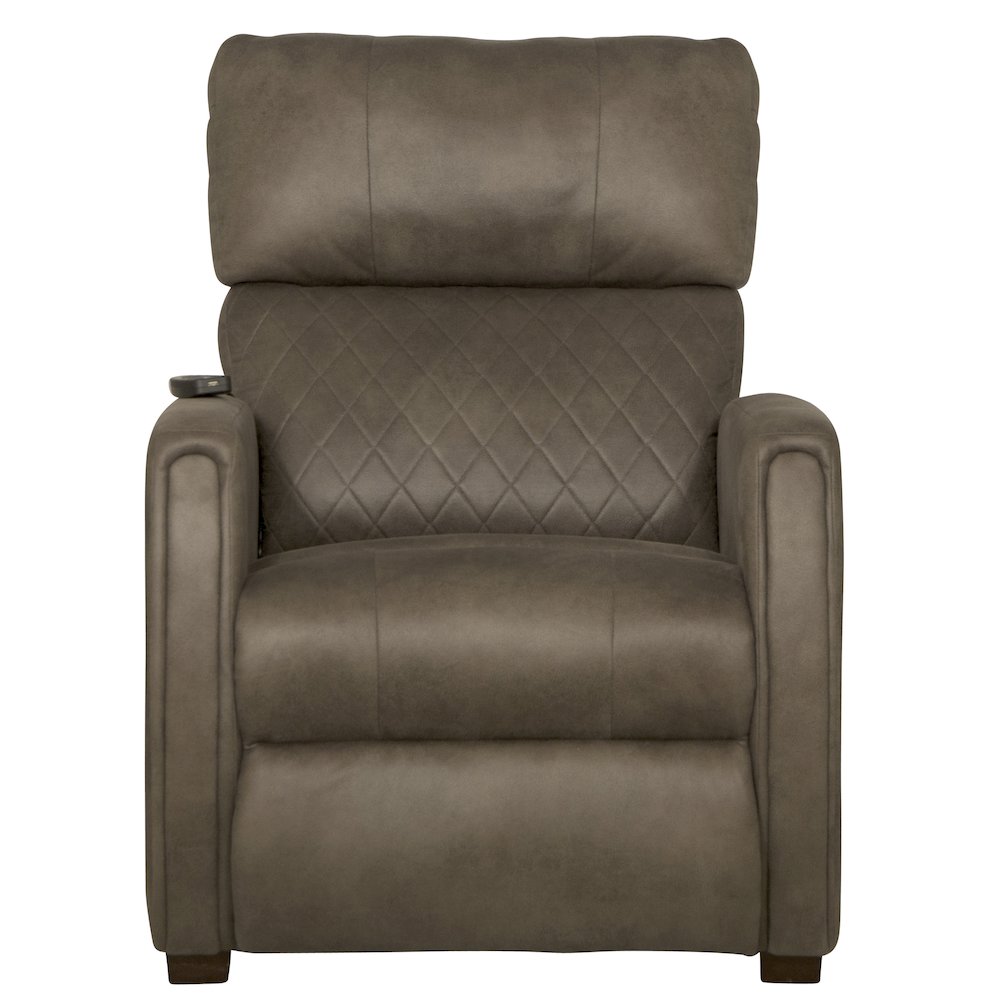 Relaxer Power Lay Flat Recliner with Power Adjustable Headrest and Lumbar. Picture 5