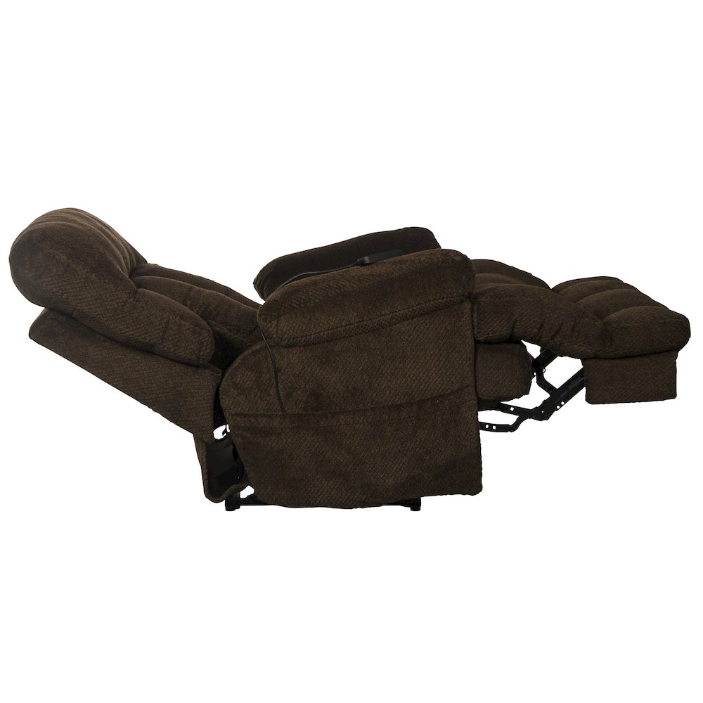 Sterling Power Lay Flat Recliner with Power Adjustable Headrest and Lumbar. Picture 7