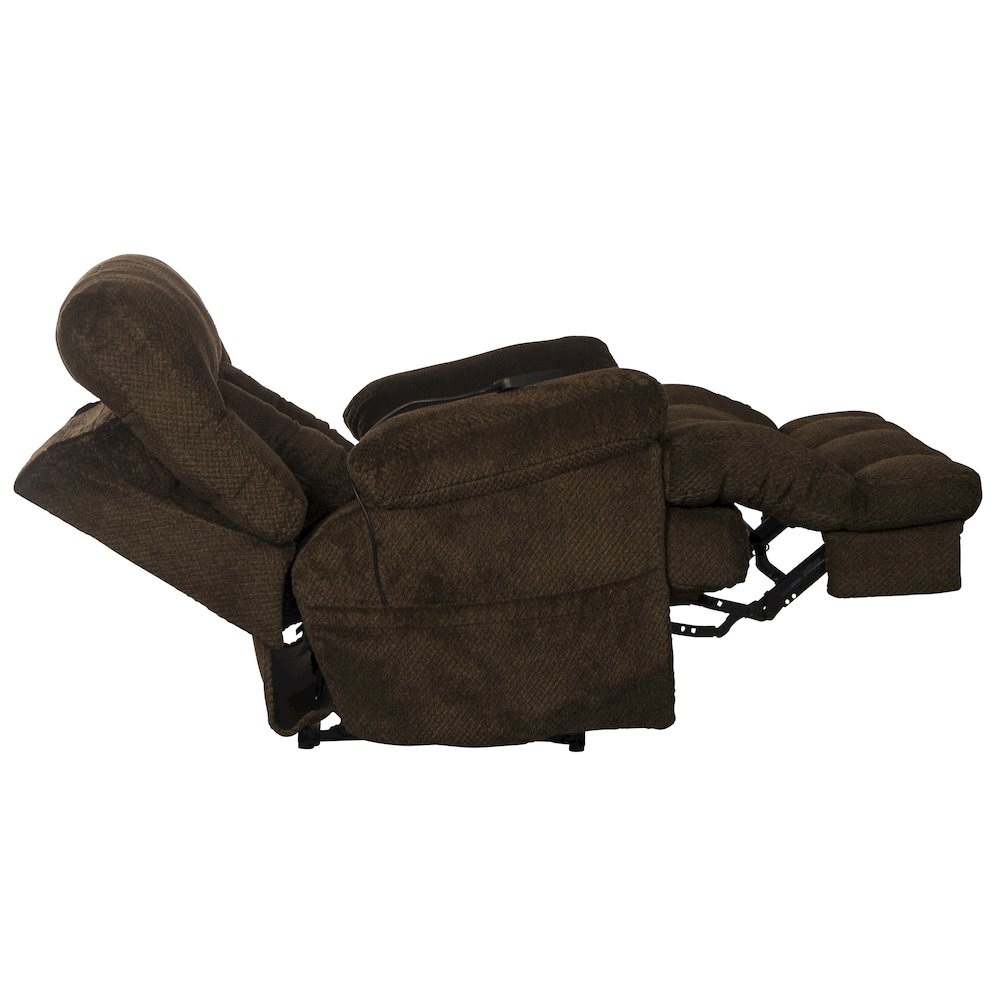 Sterling Power Lay Flat Recliner with Power Adjustable Headrest and Lumbar. Picture 8