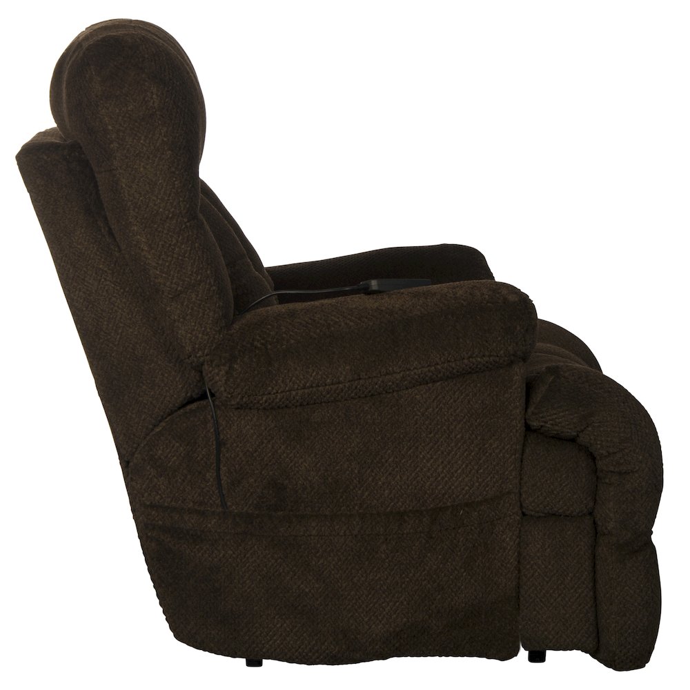 Sterling Power Lay Flat Recliner with Power Adjustable Headrest and Lumbar. Picture 5