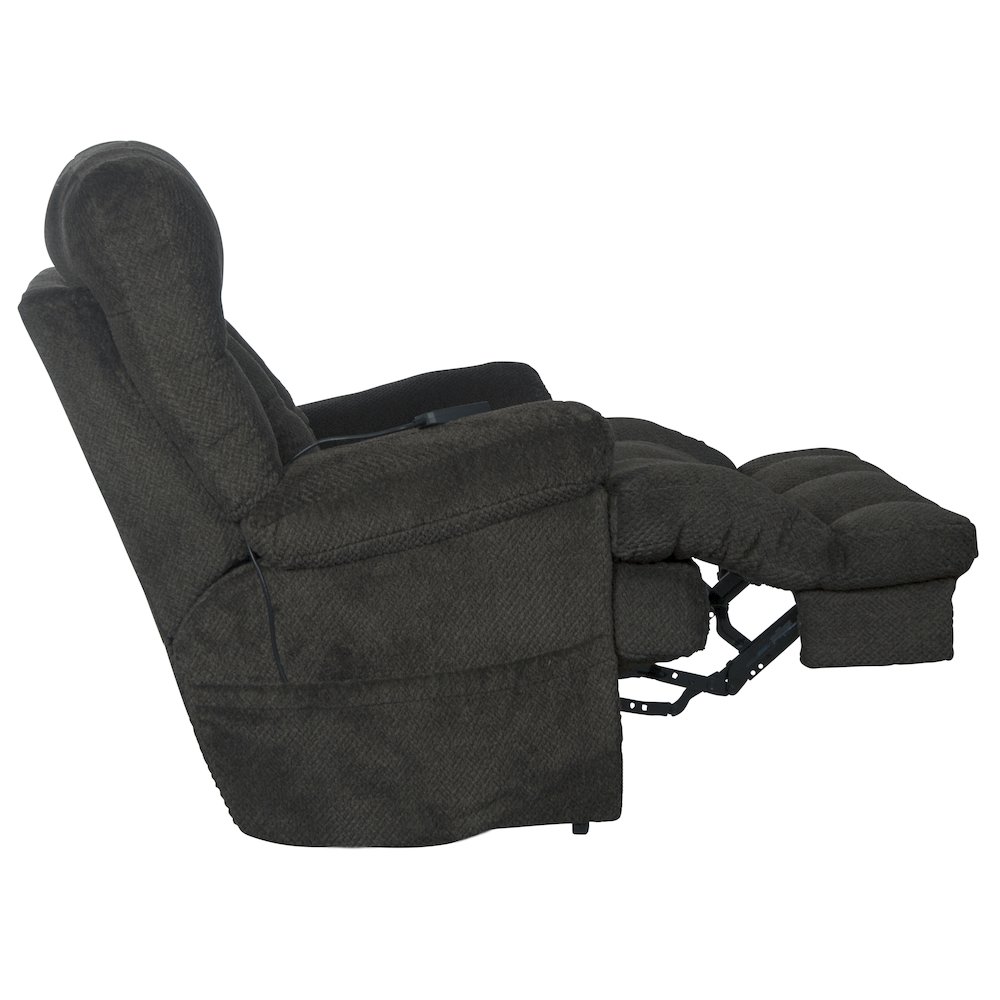 Sterling Power Lay Flat Recliner with Power Adjustable Headrest and Lumbar. Picture 6