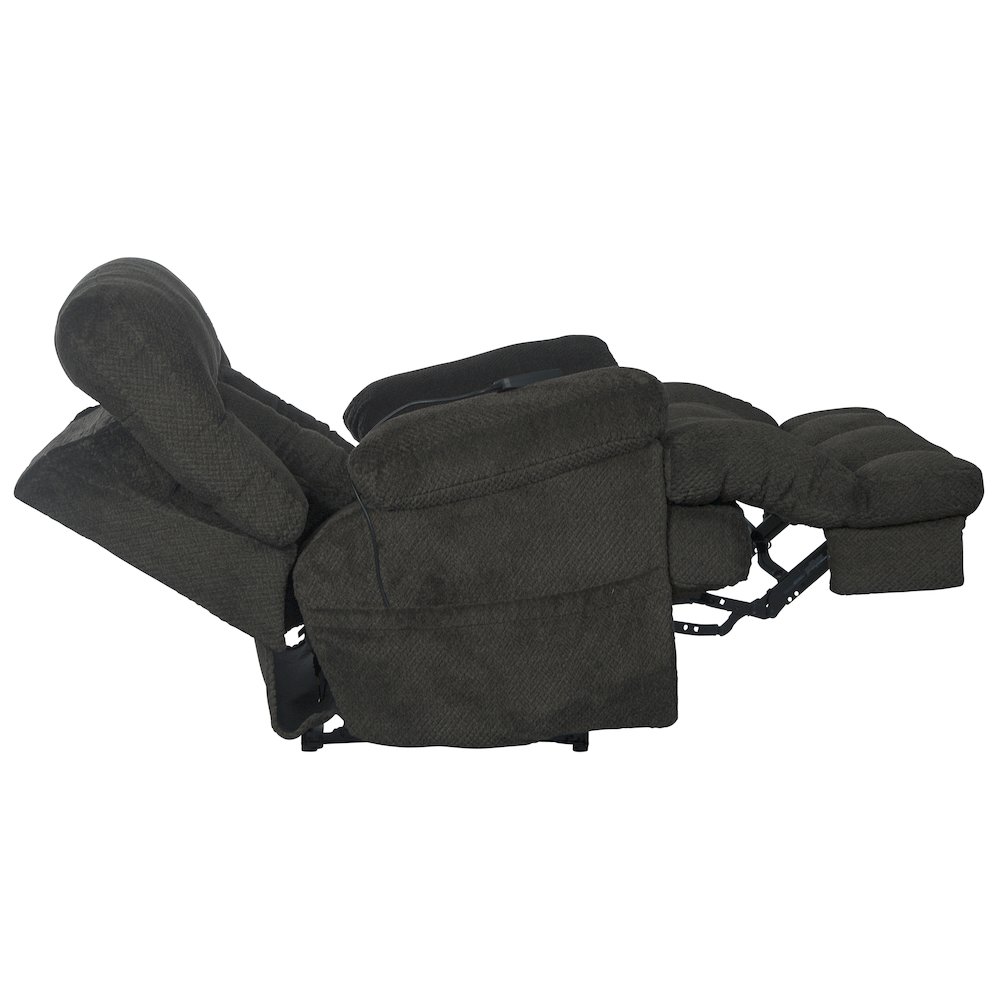 Sterling Power Lay Flat Recliner with Power Adjustable Headrest and Lumbar. Picture 8