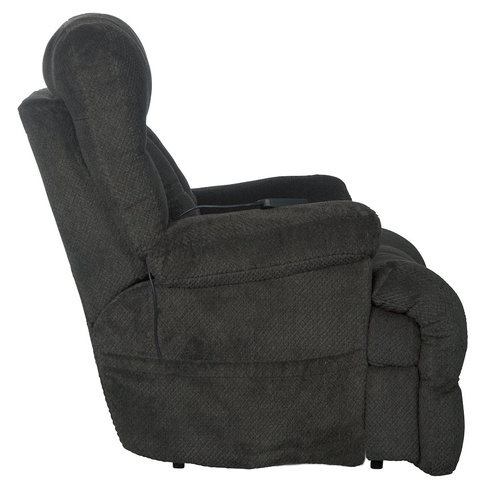 Sterling Power Lay Flat Recliner with Power Adjustable Headrest and Lumbar. Picture 5