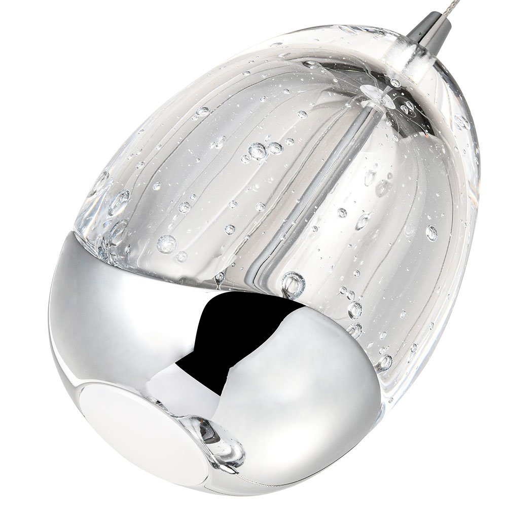 7-Light Pendant Lighting Height Adjustable Integrated LED Chandelier. Picture 8