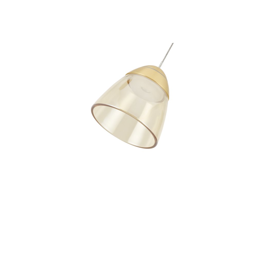 1-Light Integrated LED Black Height Adjustable Pendant Lighting. Picture 8