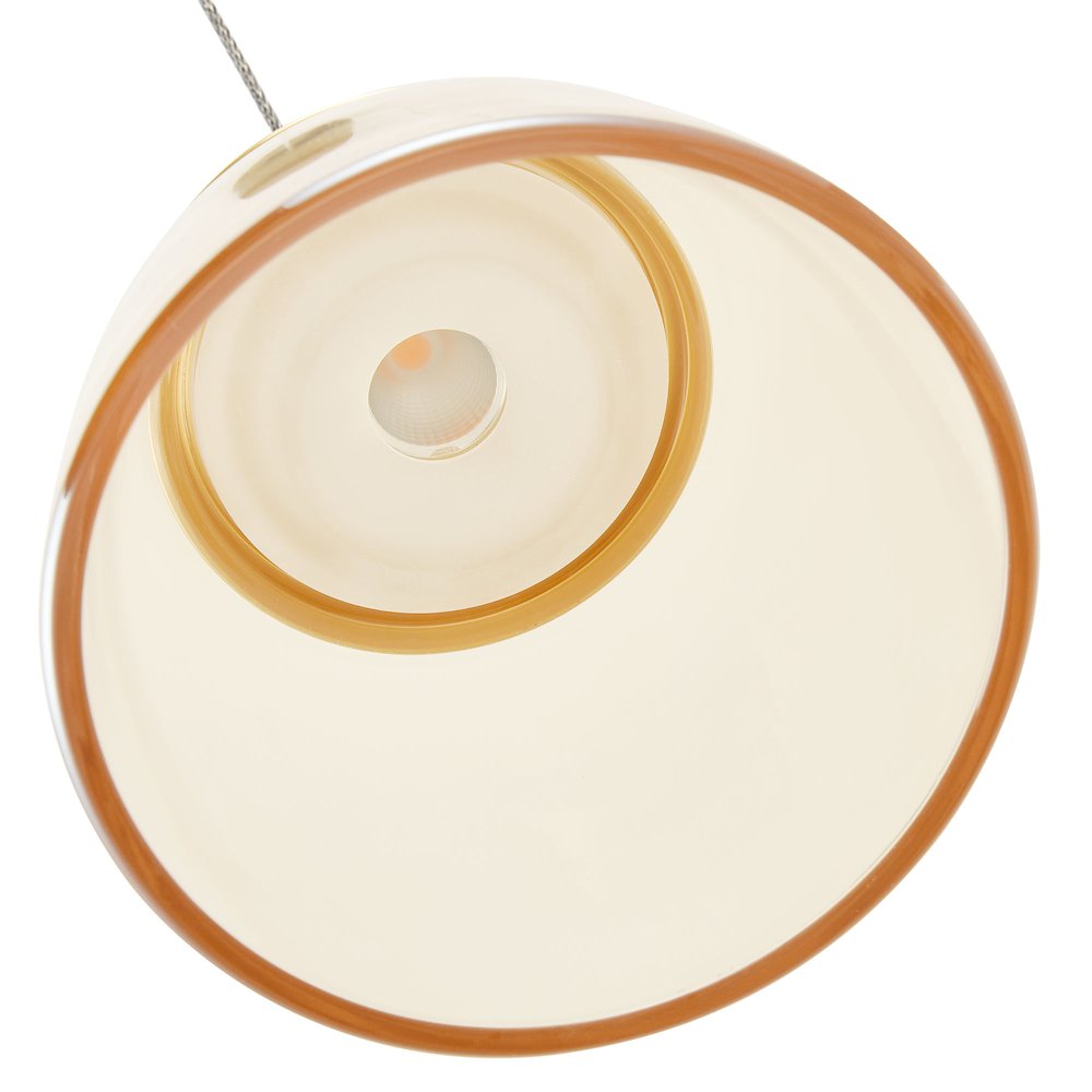 1-Light Integrated LED Black Height Adjustable Pendant Lighting. Picture 18