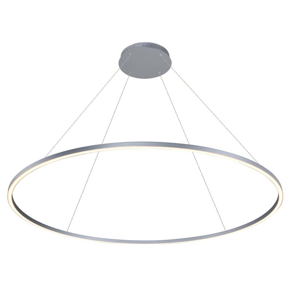 Integrated LED Chandelier Height Adjustable Circular Pendant. Picture 10