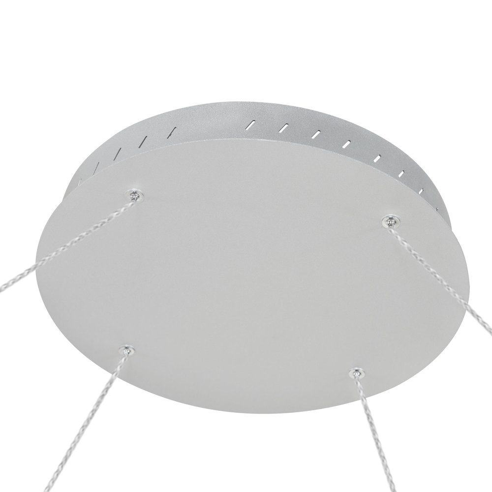 Integrated LED Chandelier Height Adjustable Circular Pendant. Picture 11