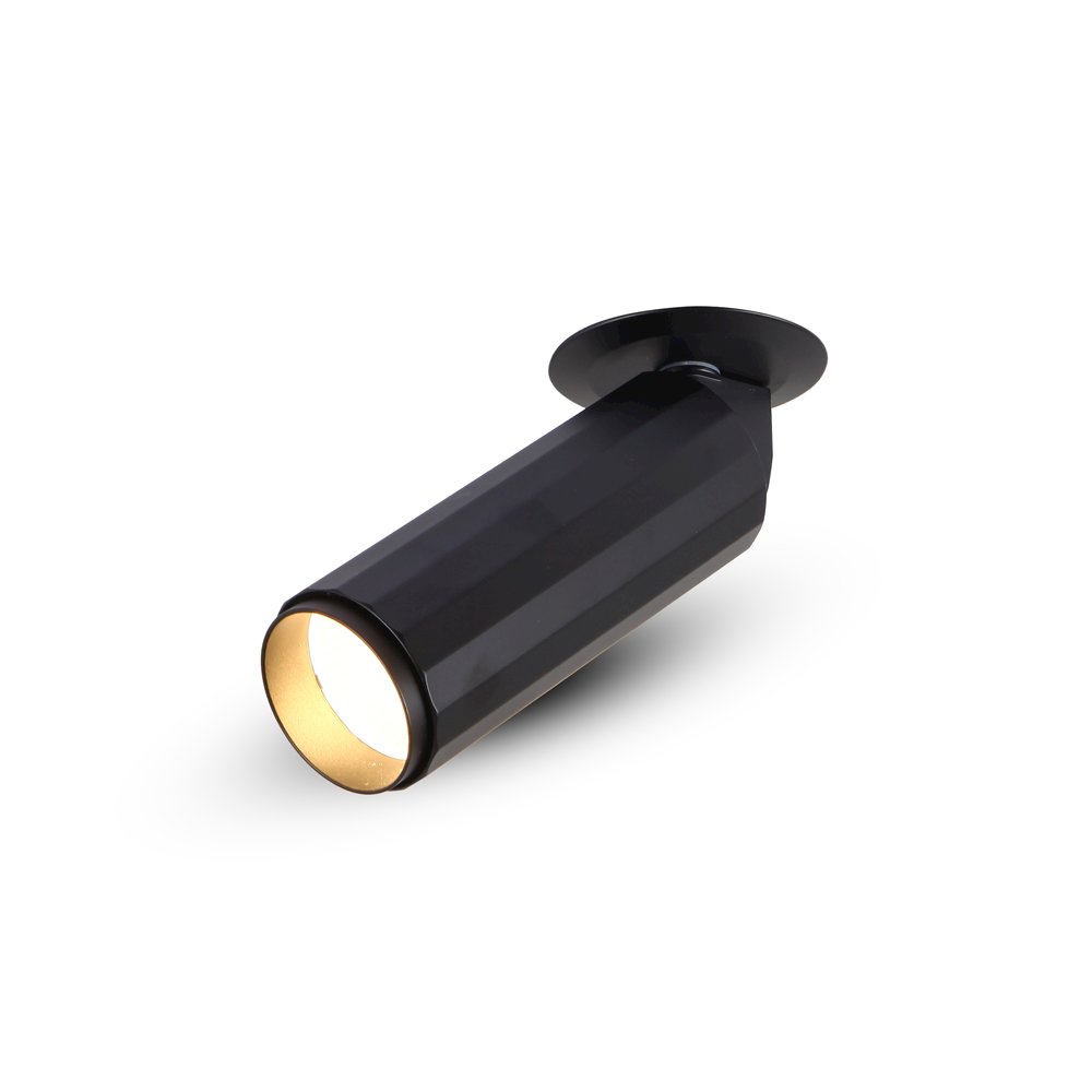LED Adjustable Flush Mounted Spotlight, Stock Item Beam Angle 36, Black. Picture 7