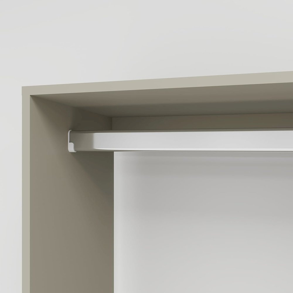 Grey Closet System: Walk-in Closet Organizer System. Picture 3