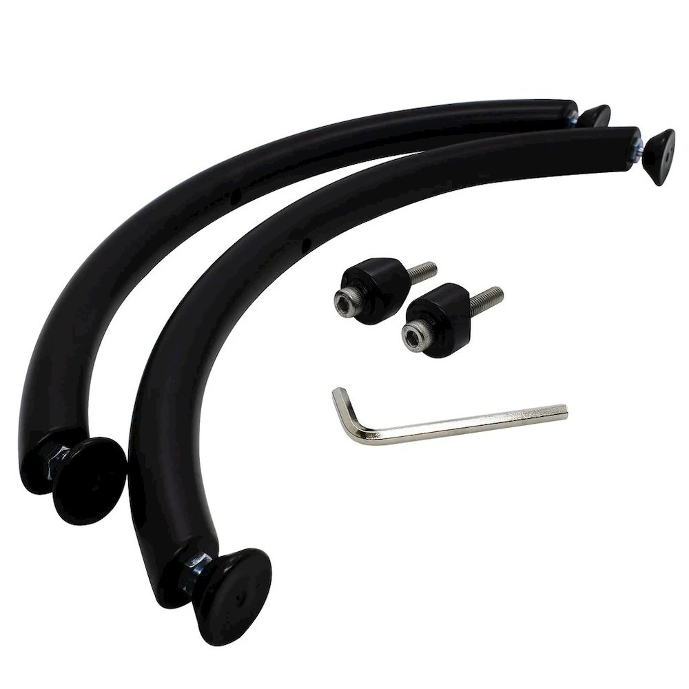 Solo 33" Bracket Pack - Matte Black. Picture 1