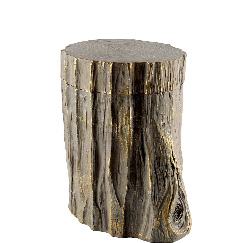 Willow I (Small) 5L x 6W Brown Stump Storage Box. Picture 1
