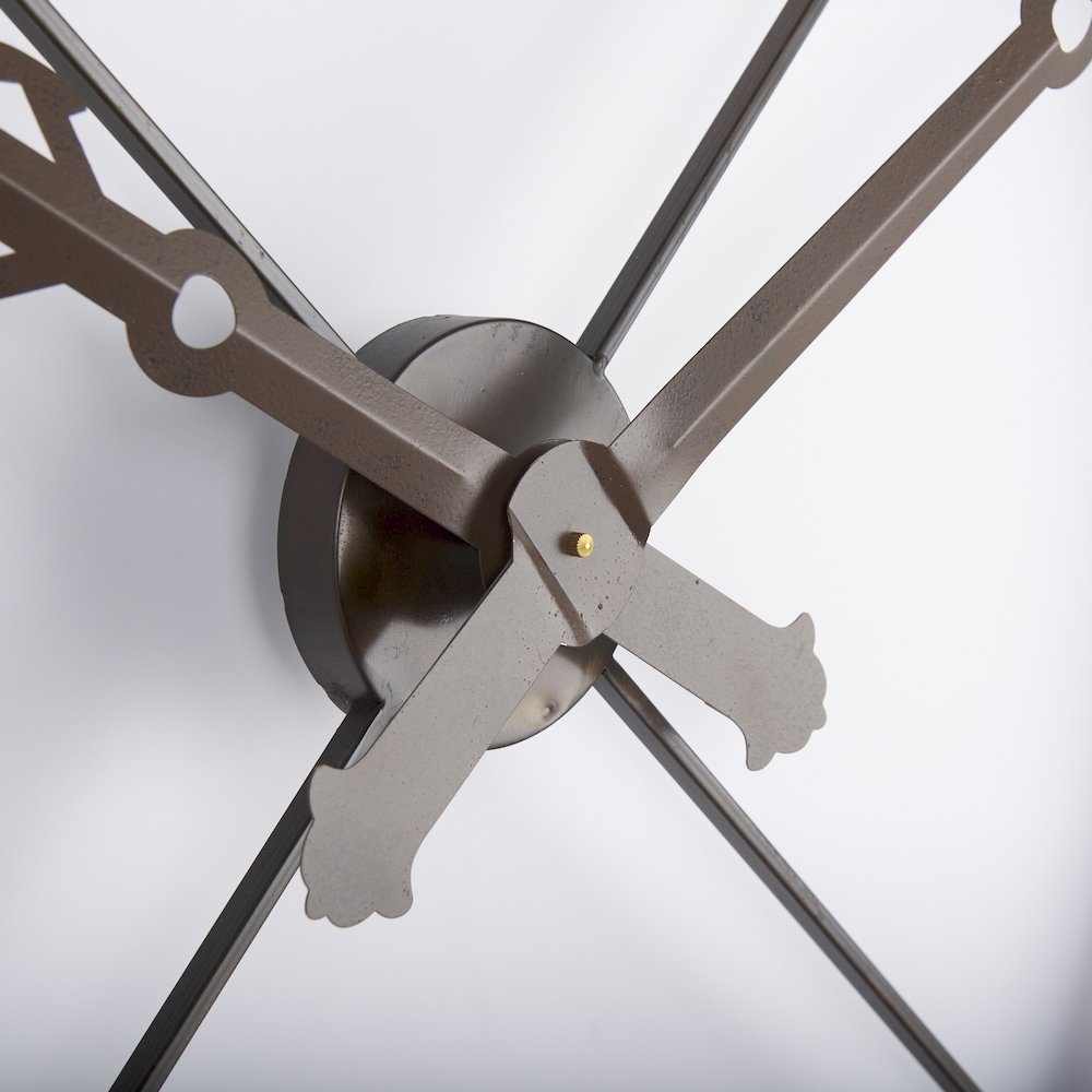Newcastle 56.5" Giant Oversize Industrial Wall Clock. Picture 3