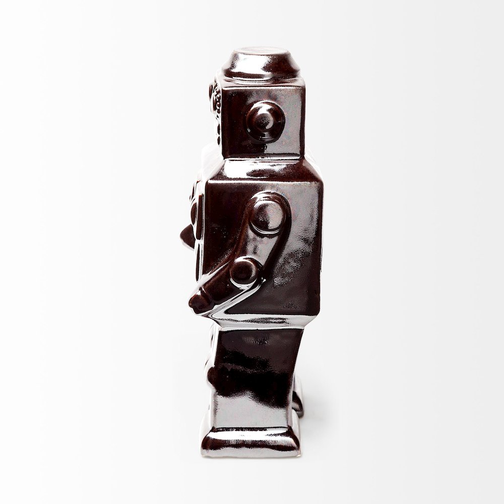 Robby 4L x 3W Bronze Polished Robot. Picture 2