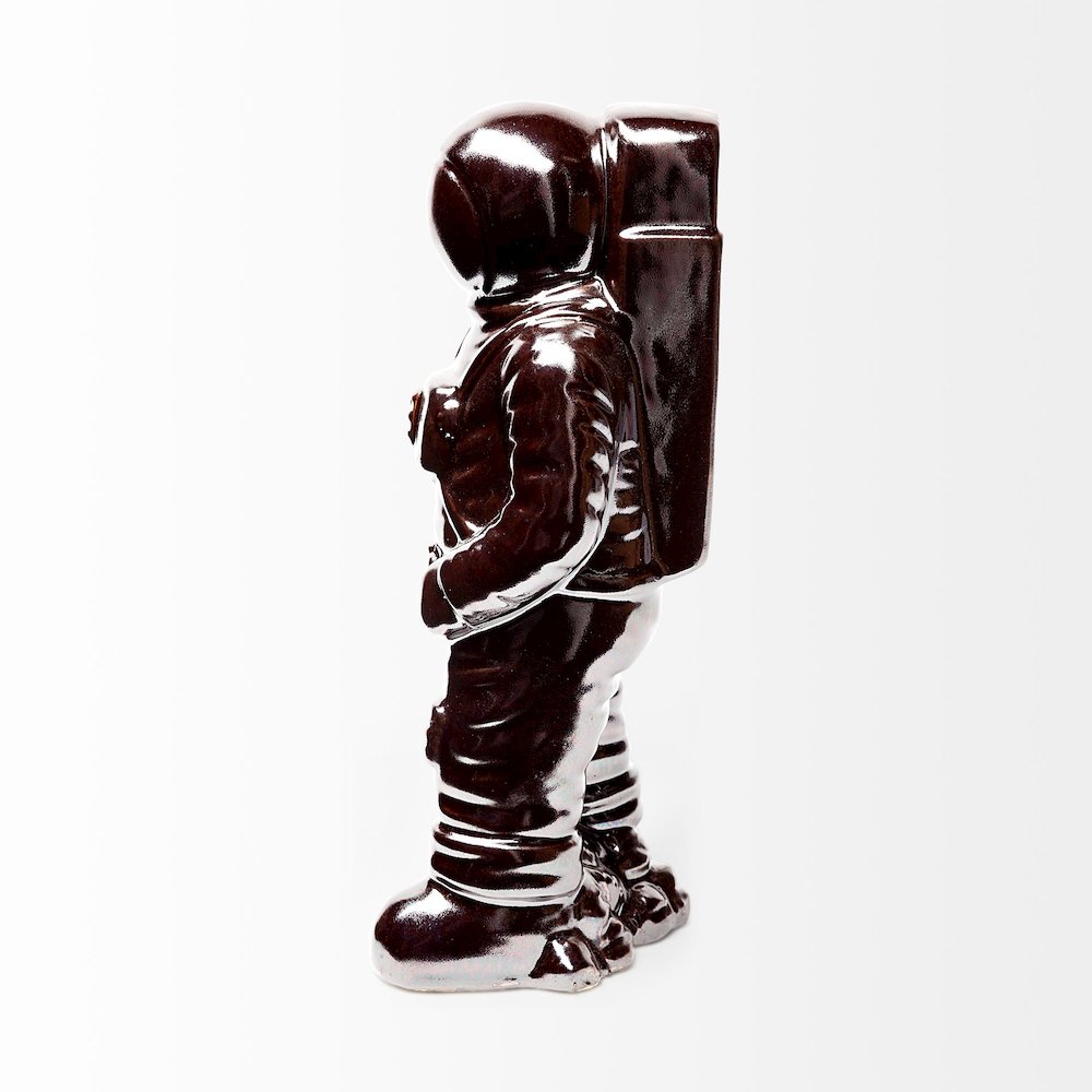 Aldrin 4L x 4W Bronze Electroplated Astronaut. Picture 2