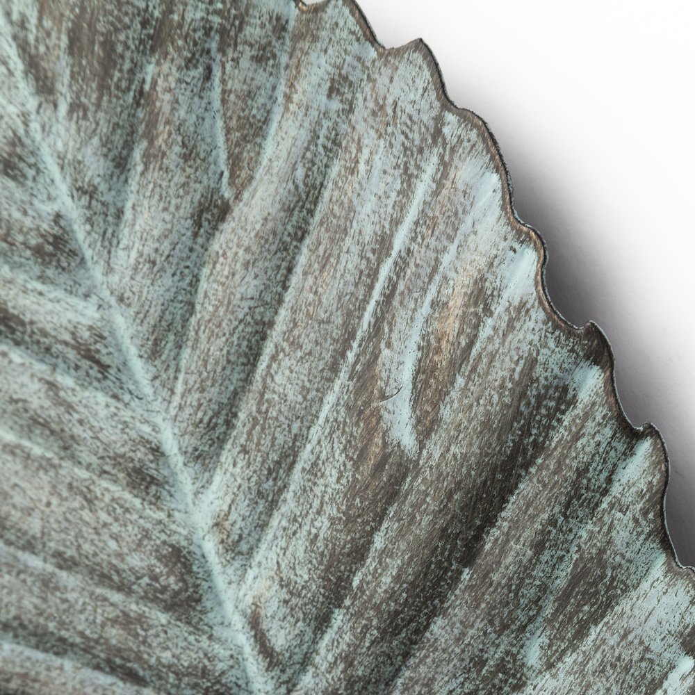 Brattea 12H Small Metal Leaf Wall Art. Picture 4